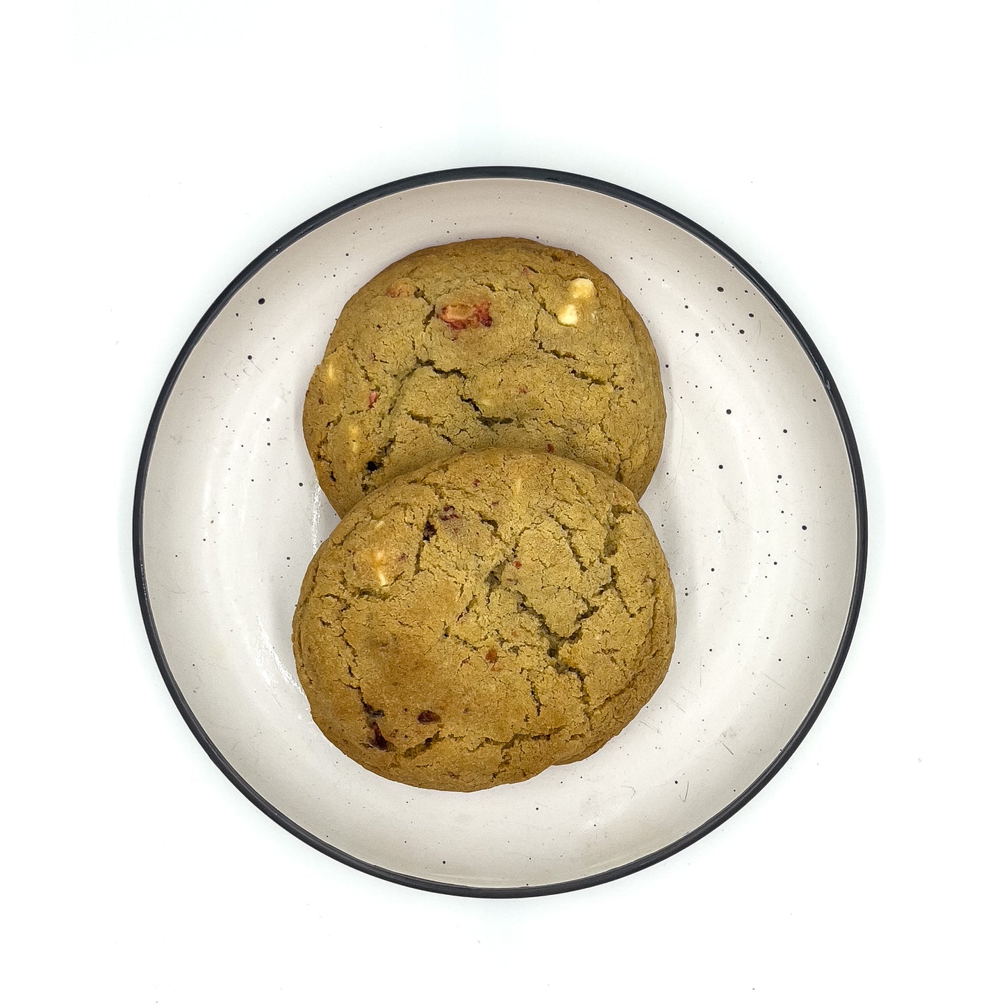 Strawberry & White Chocolate Cookies